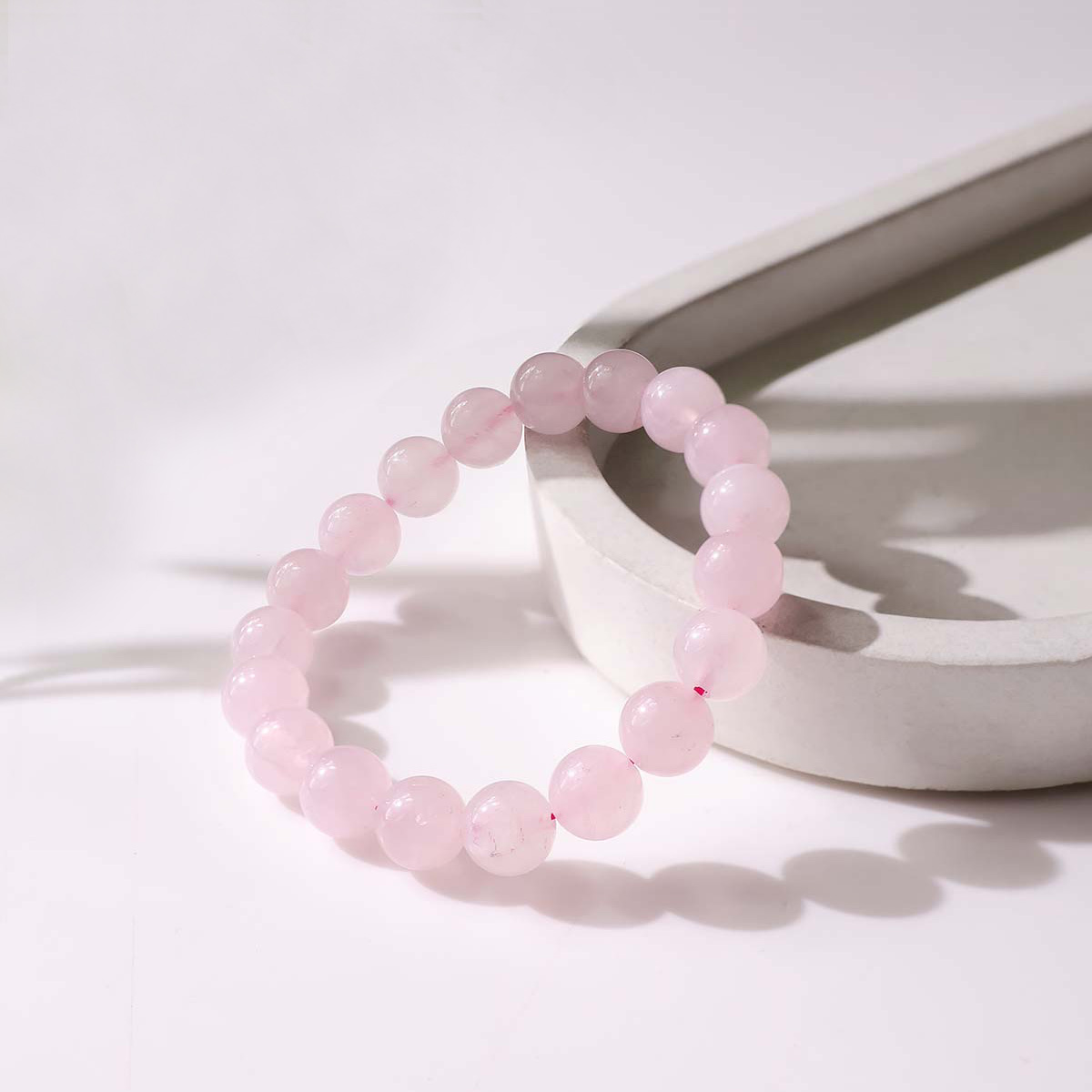 Rose Quartz Beads Bracelet (7)