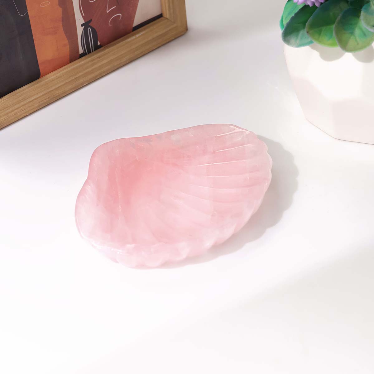 Rose Quartz Shell (3)