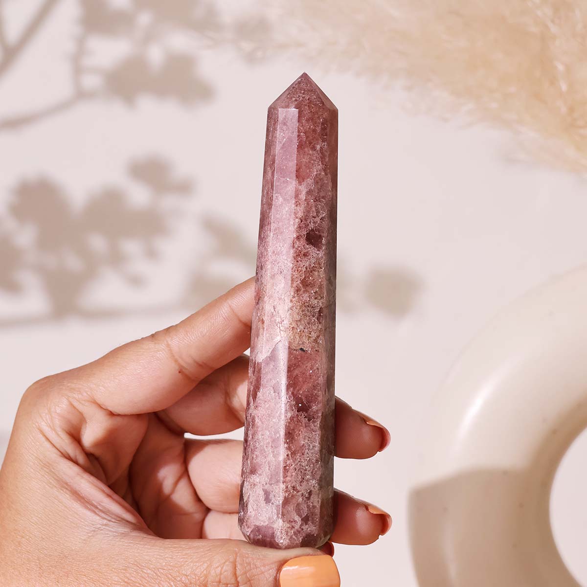 Strawberry Quartz Big Pencil (1)