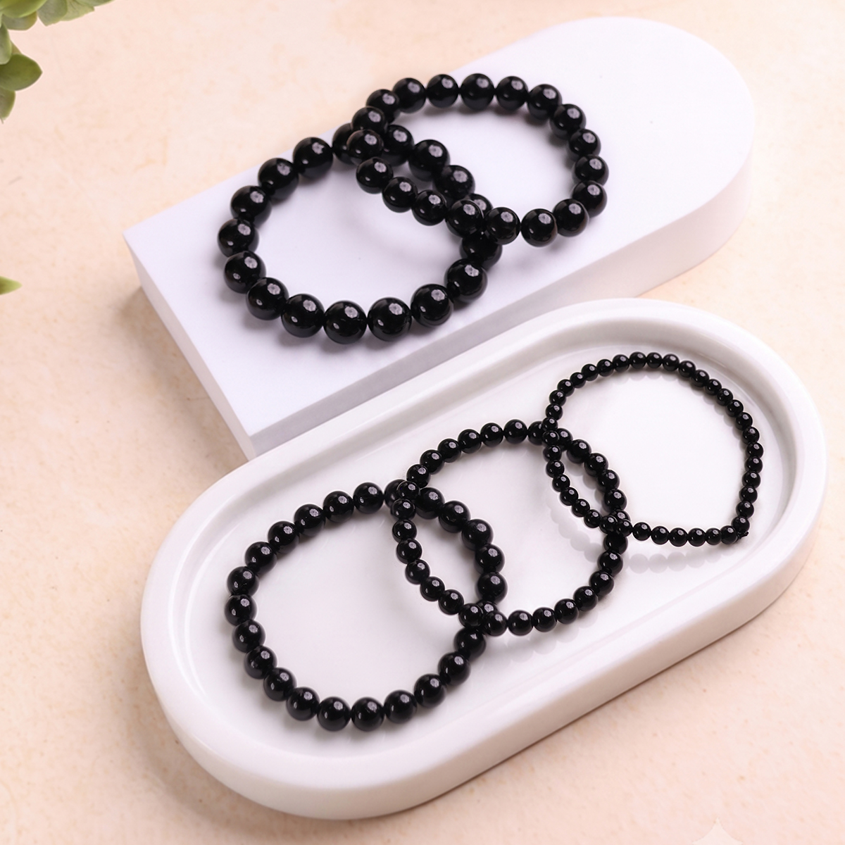 Untitled-6-jpg black tourmaline round beads bracelet
