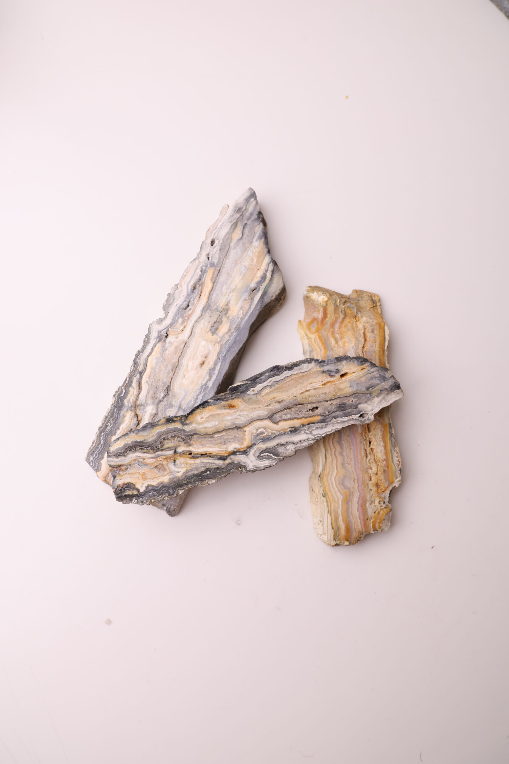 Yellow Lace Agate Slab (3)