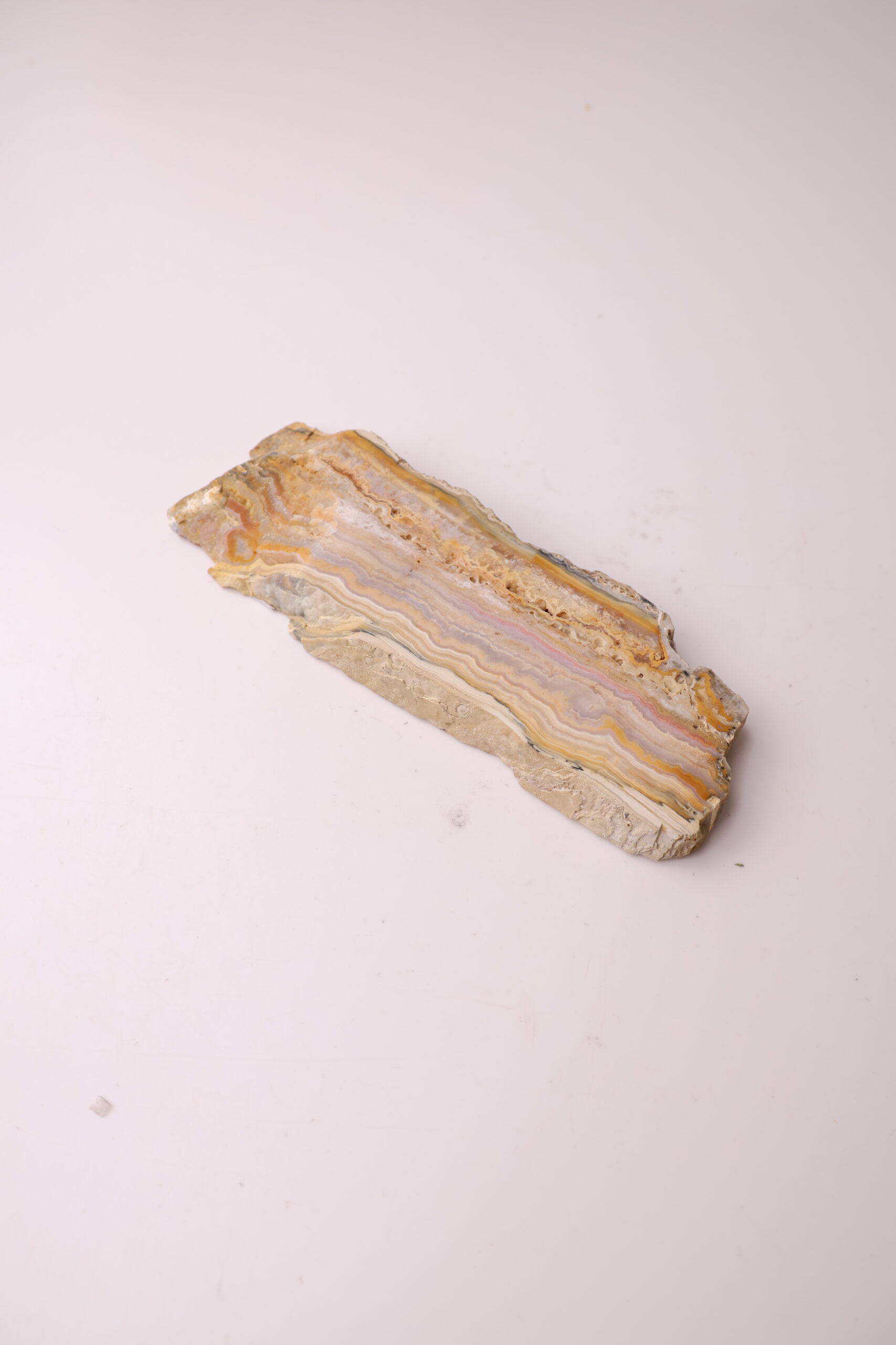 Yellow Lace Agate Slab (5)