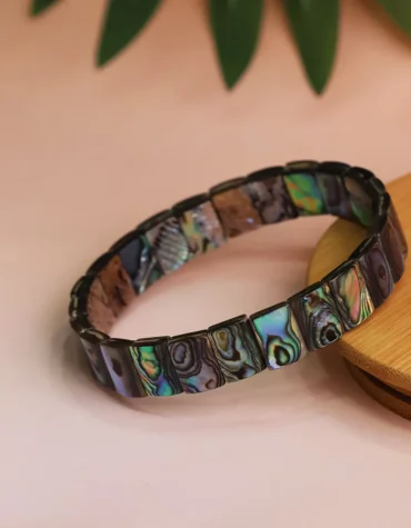 abalone shell rectangle shape bracelet