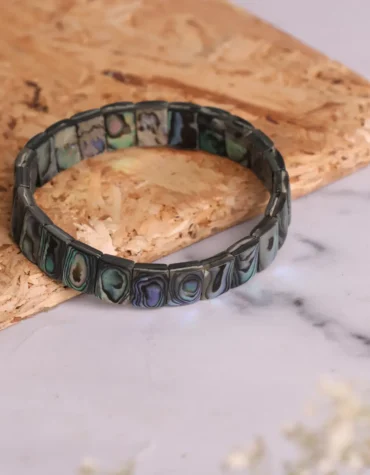 abalone shell rectangle shape bracelet