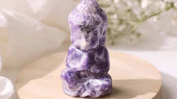 Amethyst Baby Monk