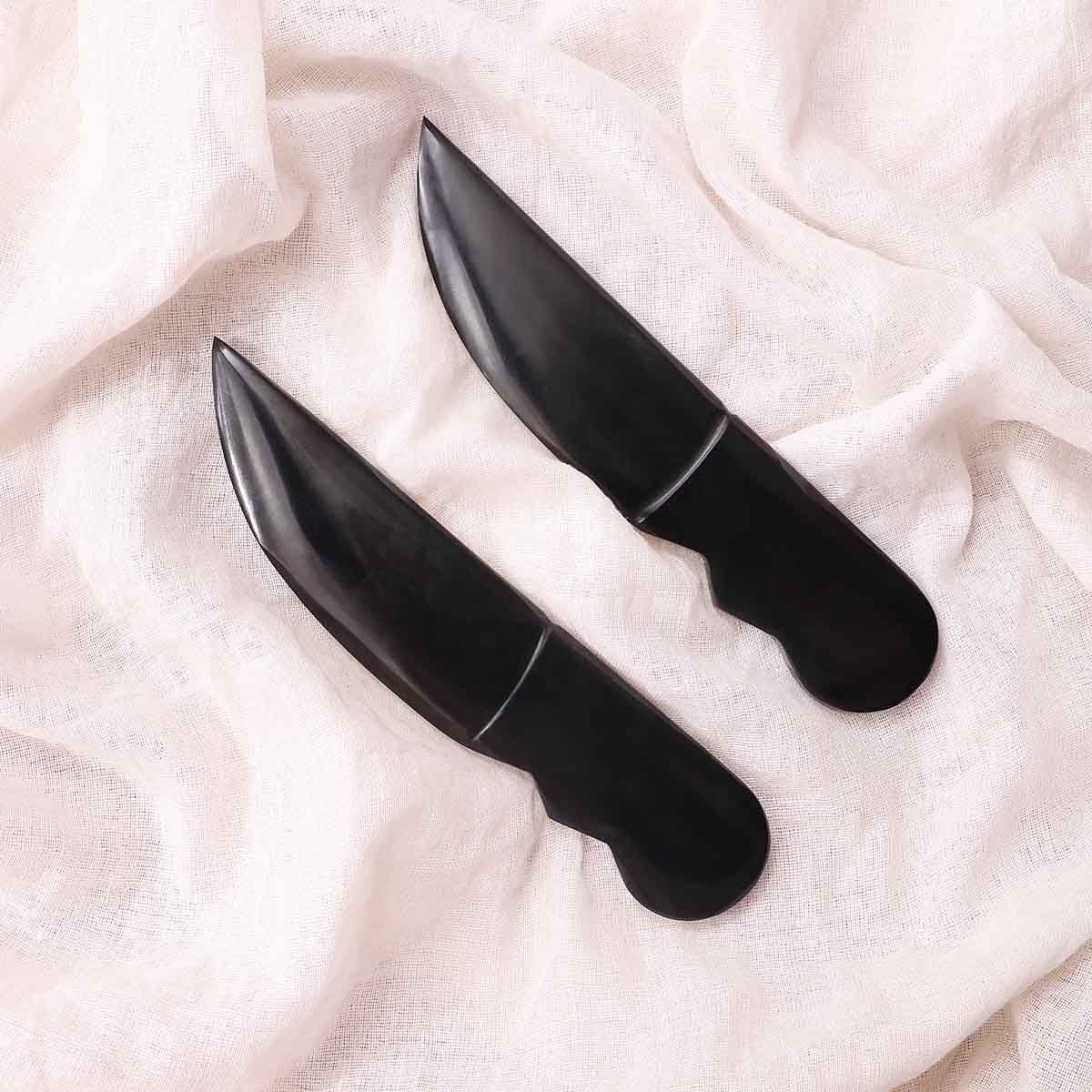 Black Agate Knife-Shubhanjali Store (6)