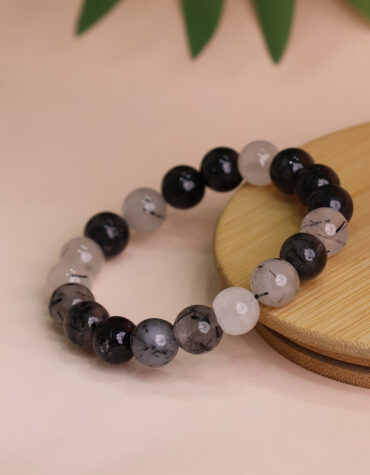 black rutile bracelet 10mm