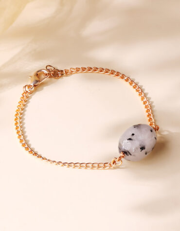 Black-Rutile-Single-Tumble-Bracelet-Shubhanjali-Store