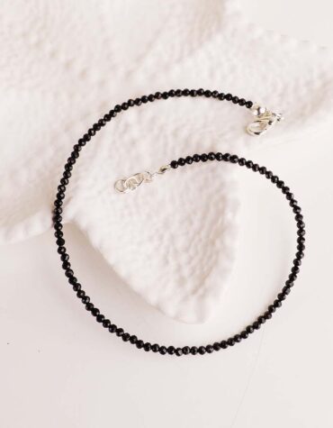 Black-Tourmaline-Faceted-Anklet-Shubhanjali-Store