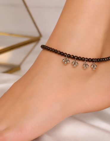 bronzite anklet 4mm