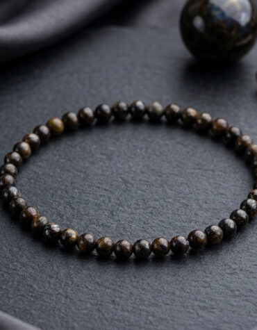 bronzite bracelet 4mm