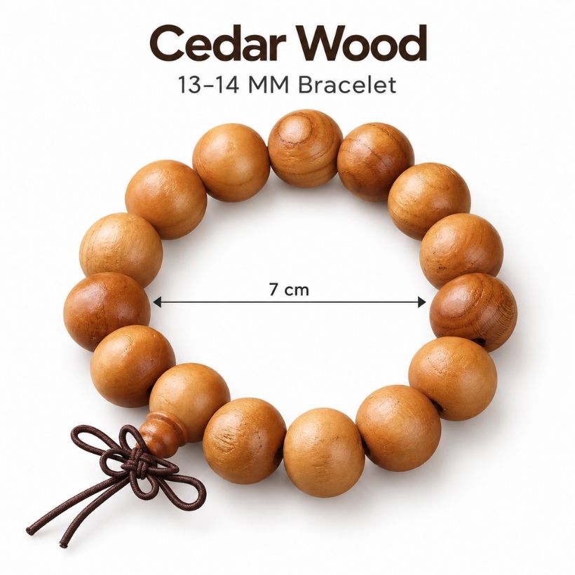 Cedar Wood Bracelet (1) cedar wood bracelet