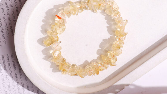 Citrine Chips Bracelet