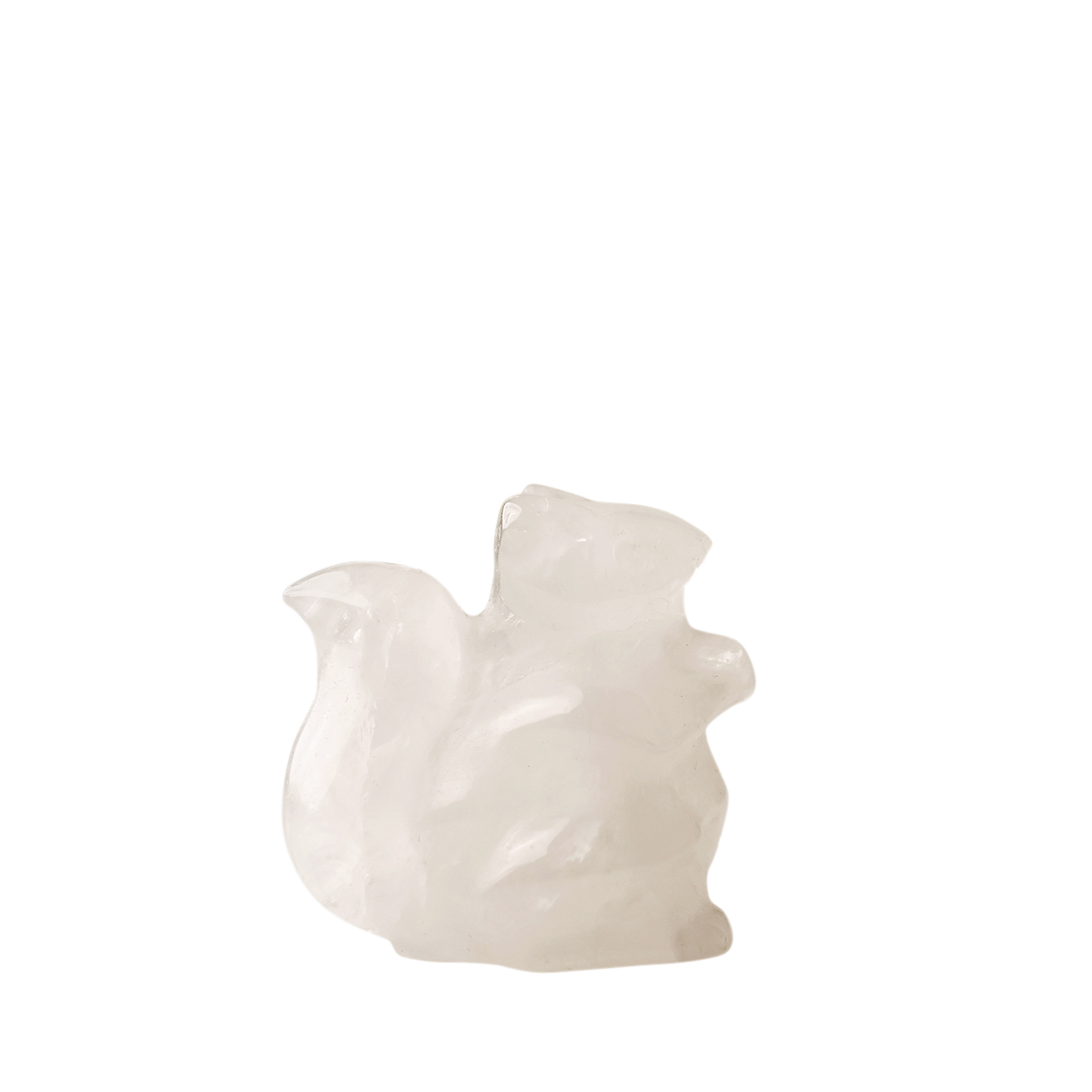 Clear Quartz Squirrel 1 Inch (2)