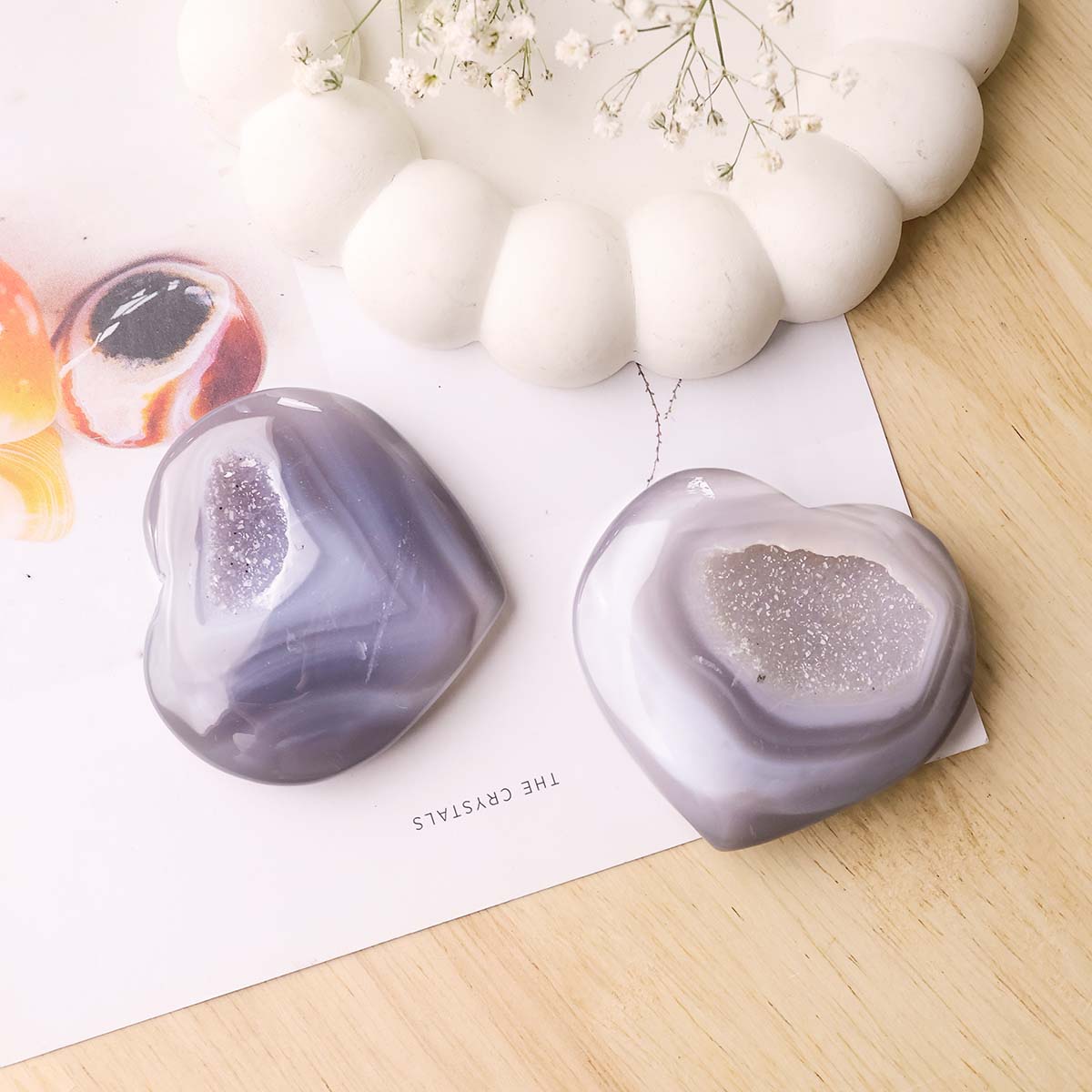 Druzy Agate Heart (1)