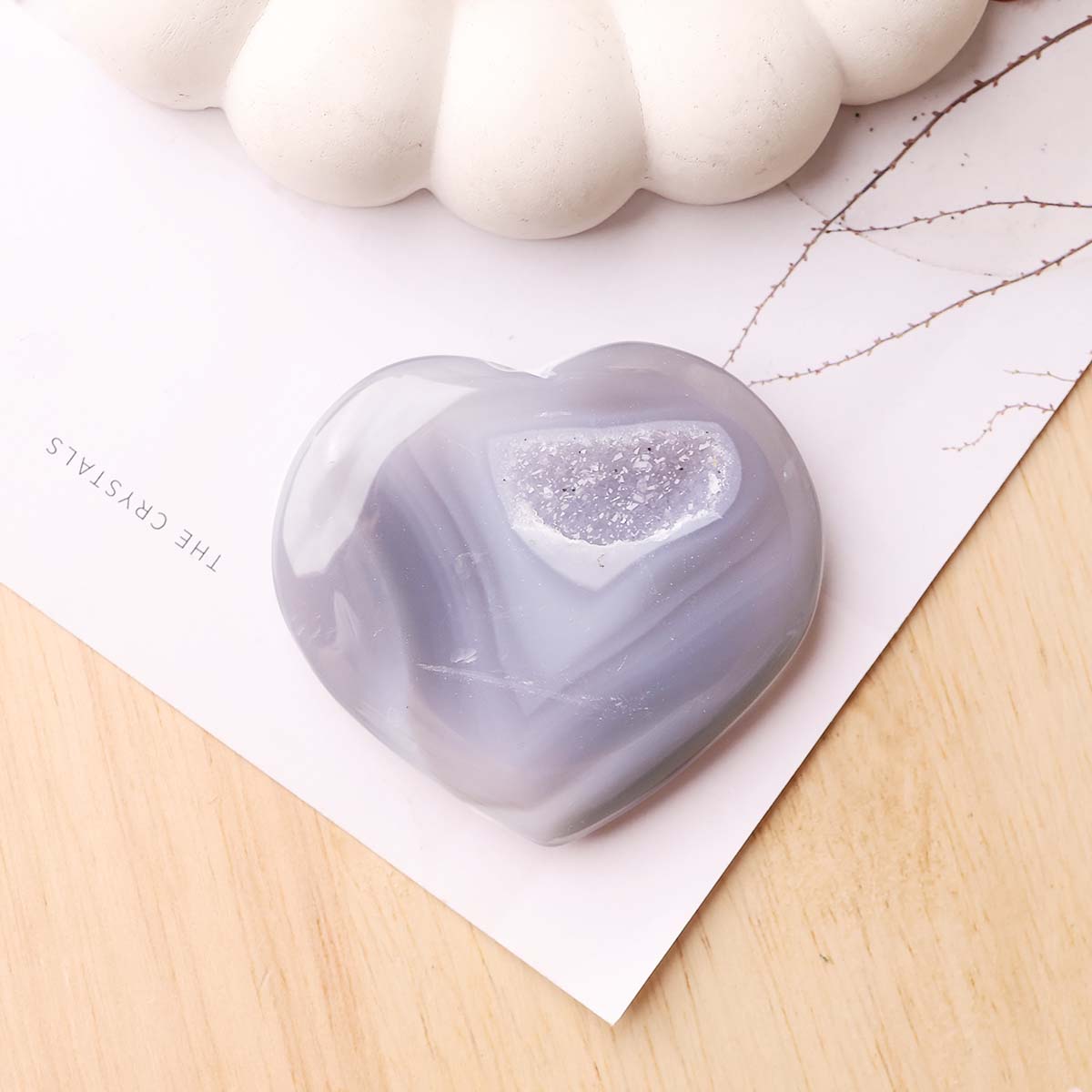 Druzy Agate Heart (3)