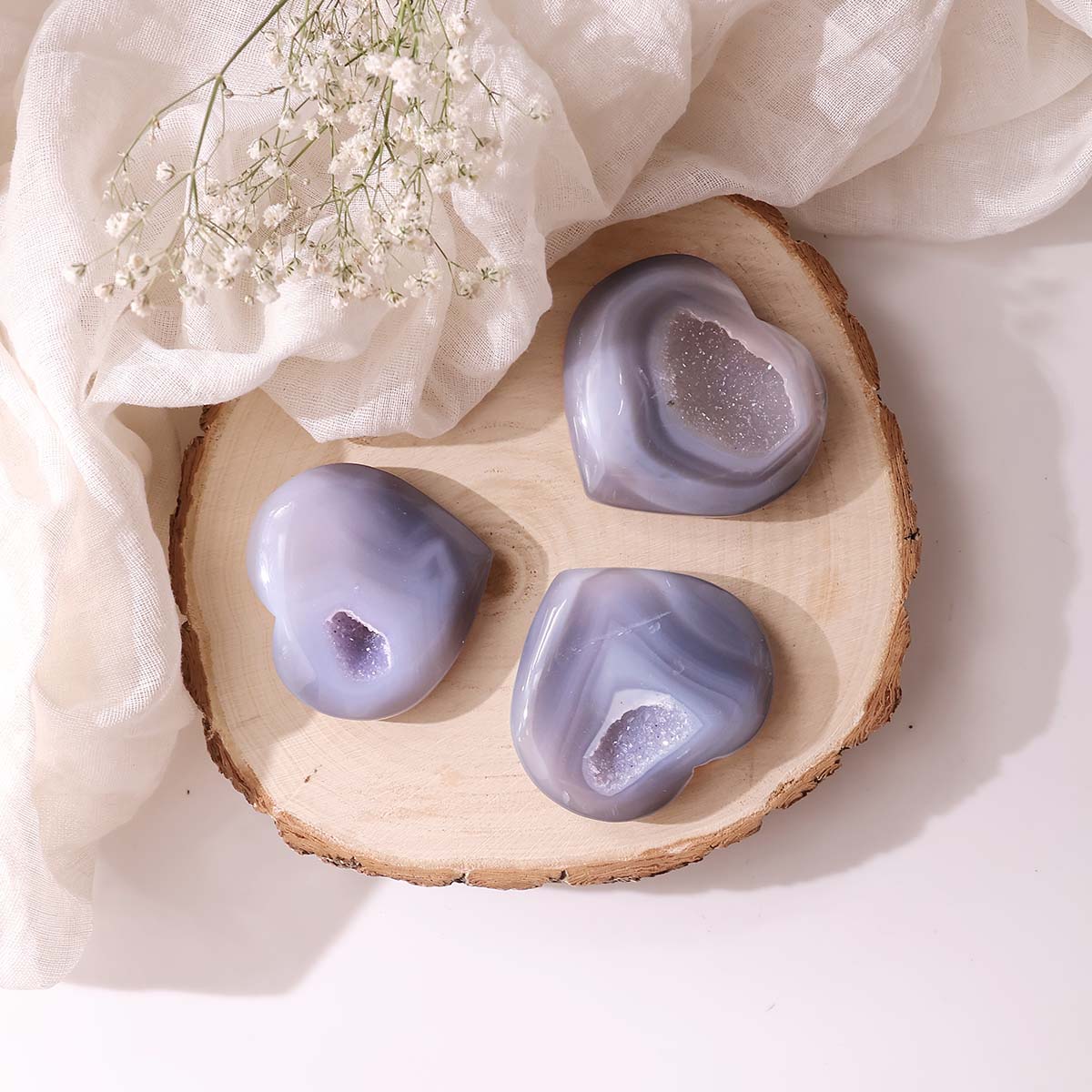 Druzy Agate Heart (9)