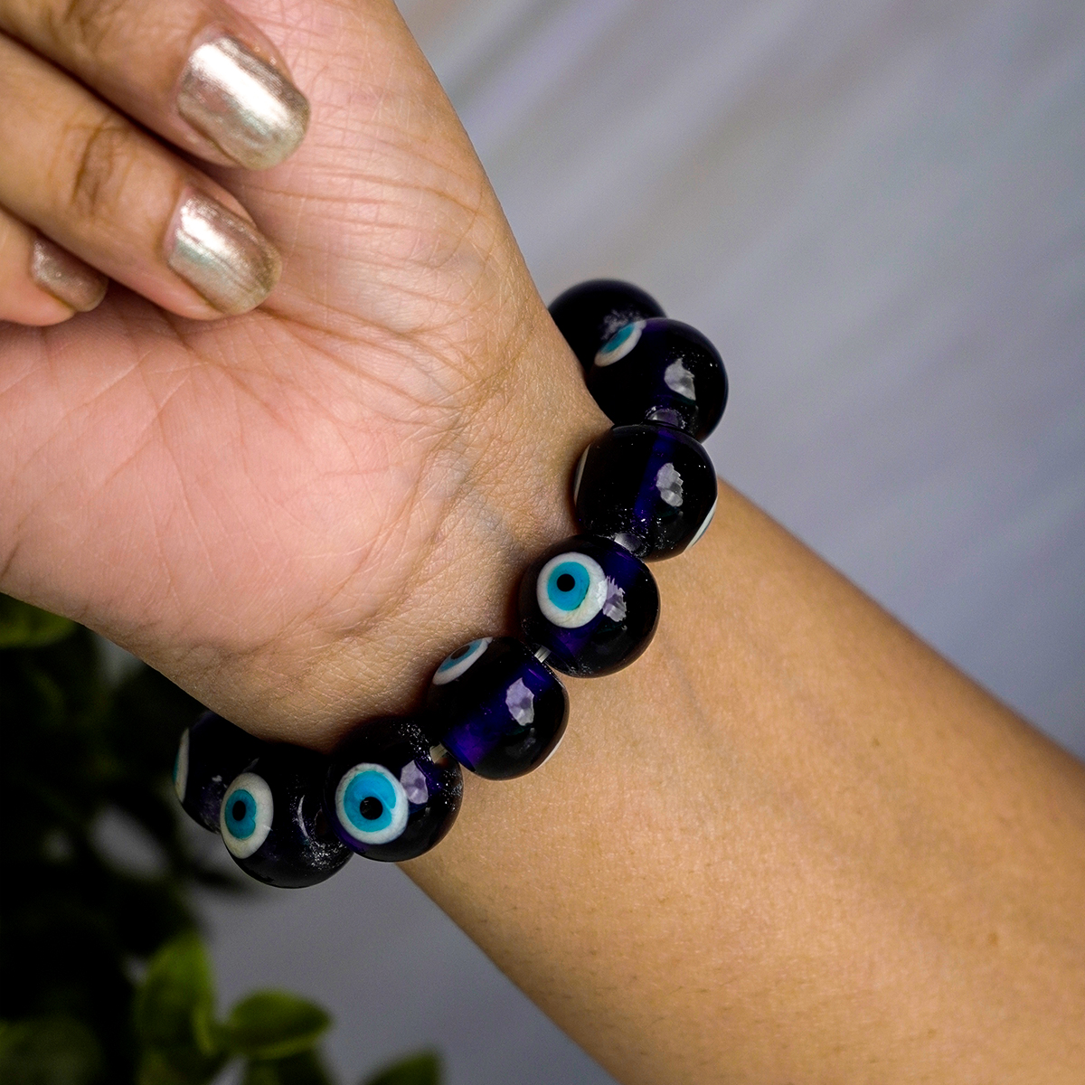 Evil Eye Bracelet - Shubhanjali Store (3) evil eye bracelet 12mm