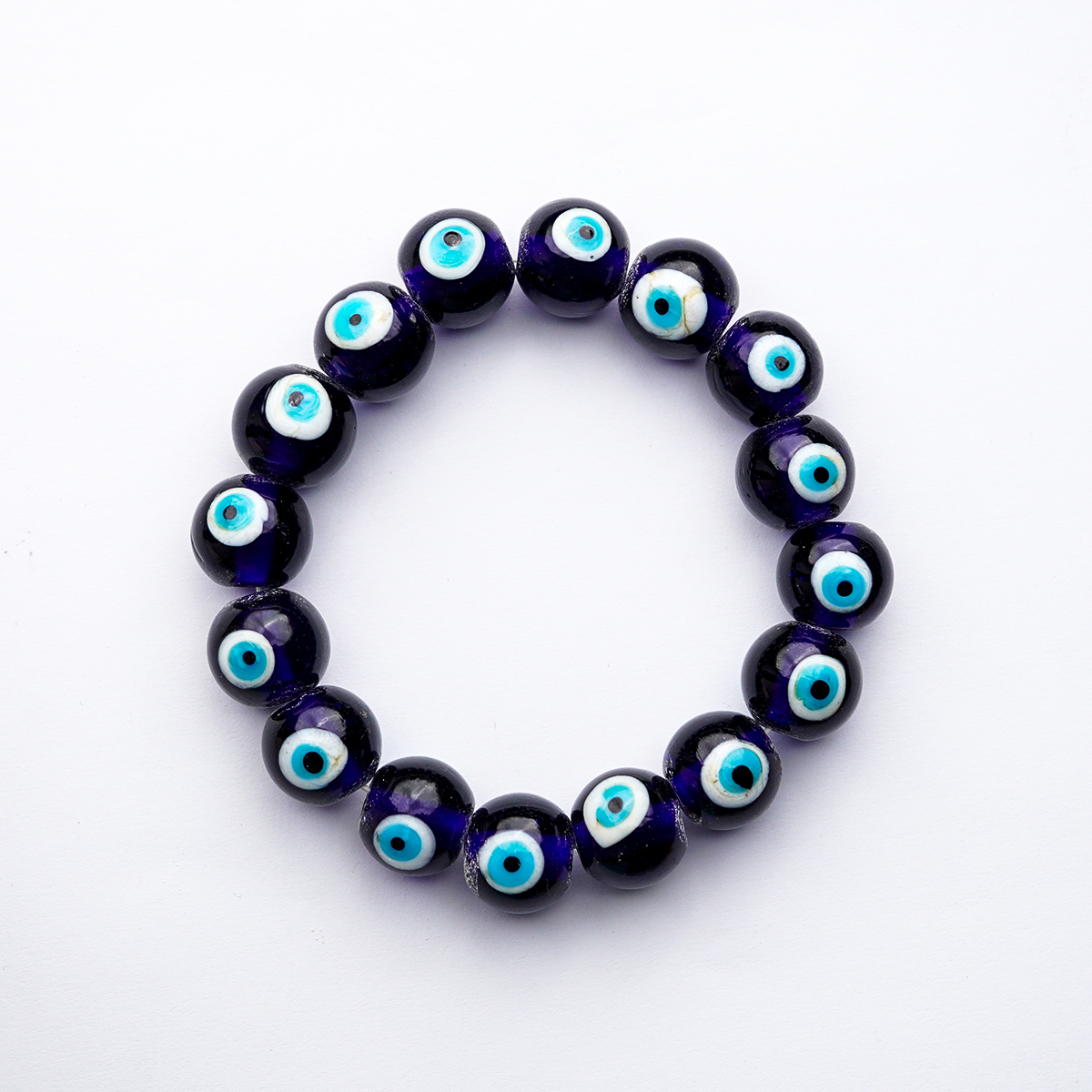 Evil Eye Bracelet - Shubhanjali Store (4) evil eye bracelet 12mm