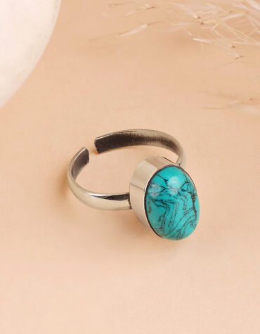 Firoza Oval Ring Shubhanjali Store