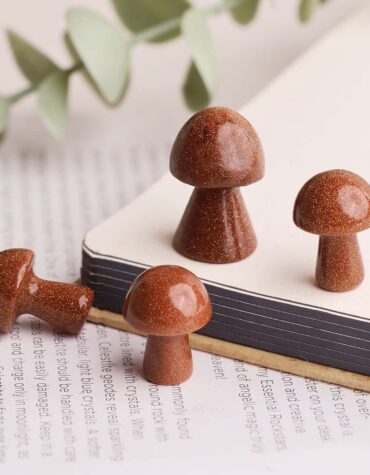Gold Stone Mushroom - Shubhanjali Store