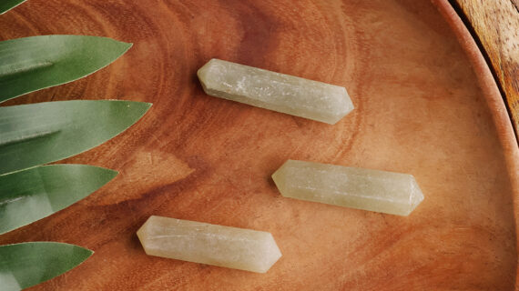 Green Aventurine Double Terminator Mini Pencil