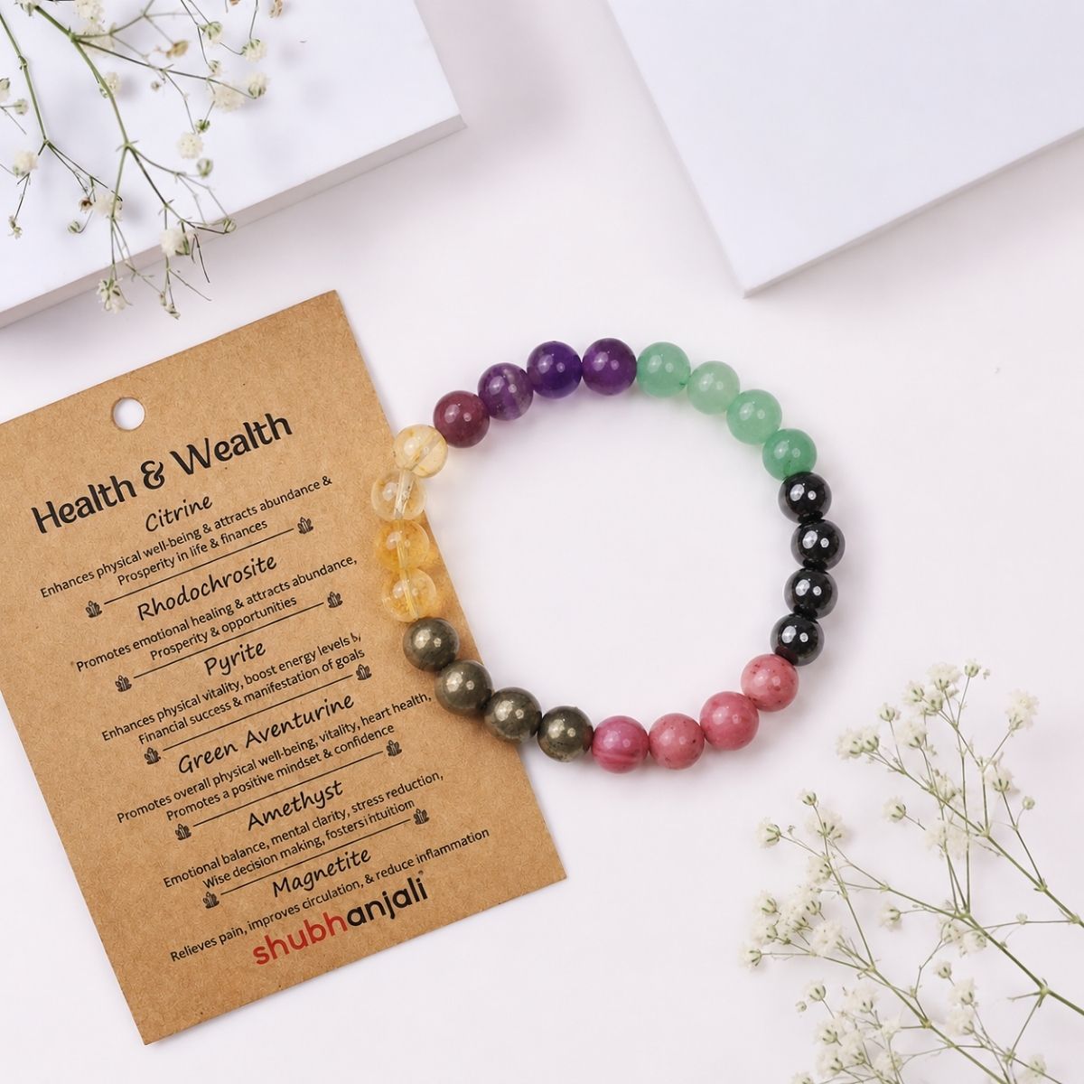 Health and Wealth Bracelet-Shubhanjali Store (1) health and wealth bracelet