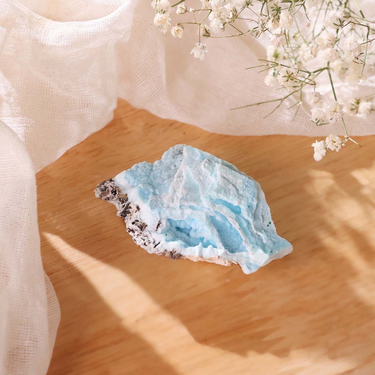 Hemimorphite Specimens Cluster (13)