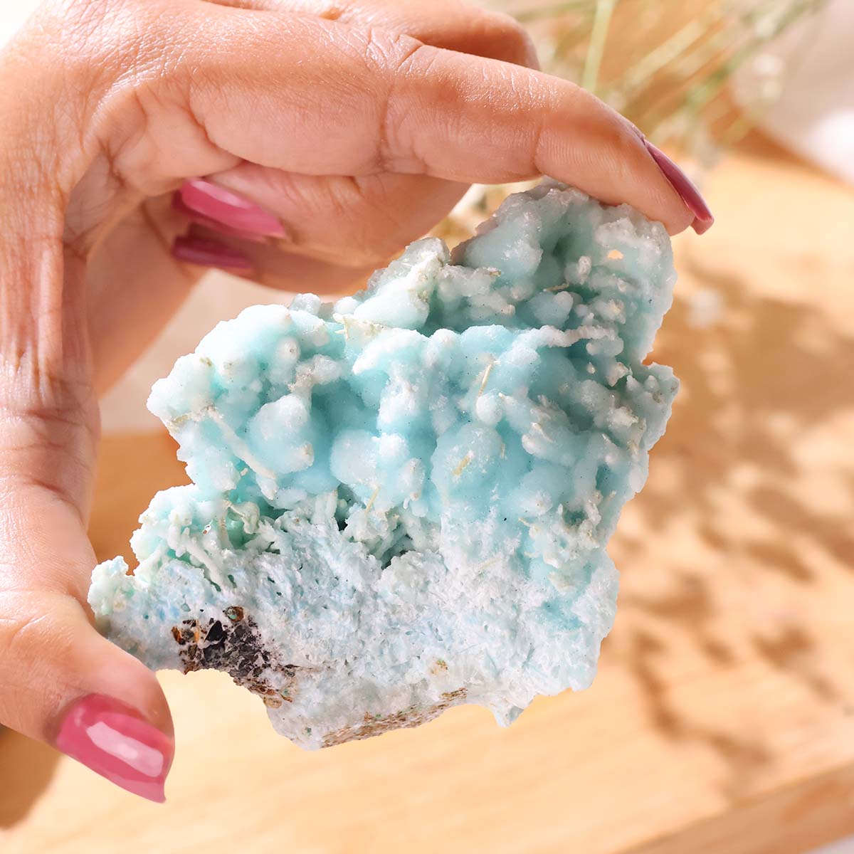 Hemimorphite Specimens Cluster (19)