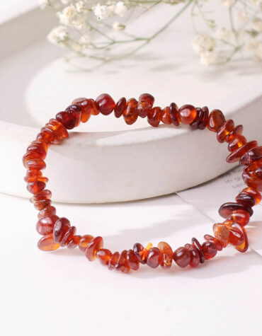 Hessonite-Chips-Beads-Bracelet-Shubhanjali-Store