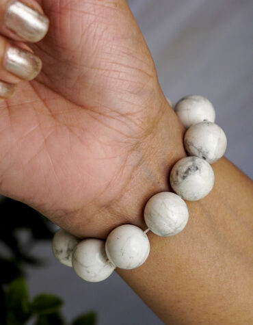 howlite bracelet 14mm
