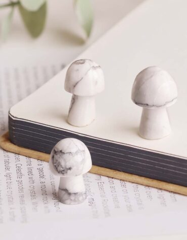 Howlite Mushroom - Shubhanjali Store