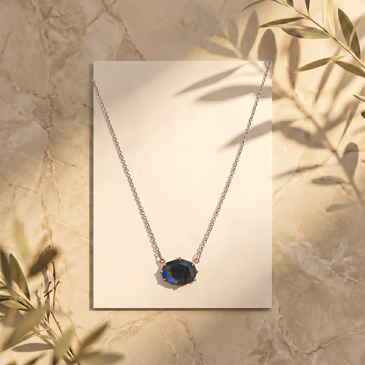 Labradorite Big Pendant Silver-Shubhanjali (6) labradorite big pendant silver
