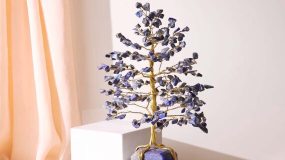 Lapis Tree 300B On Lapis Raw