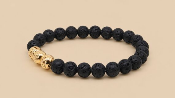 How to Use Lava Rock Bracelet with a Chakra Tower