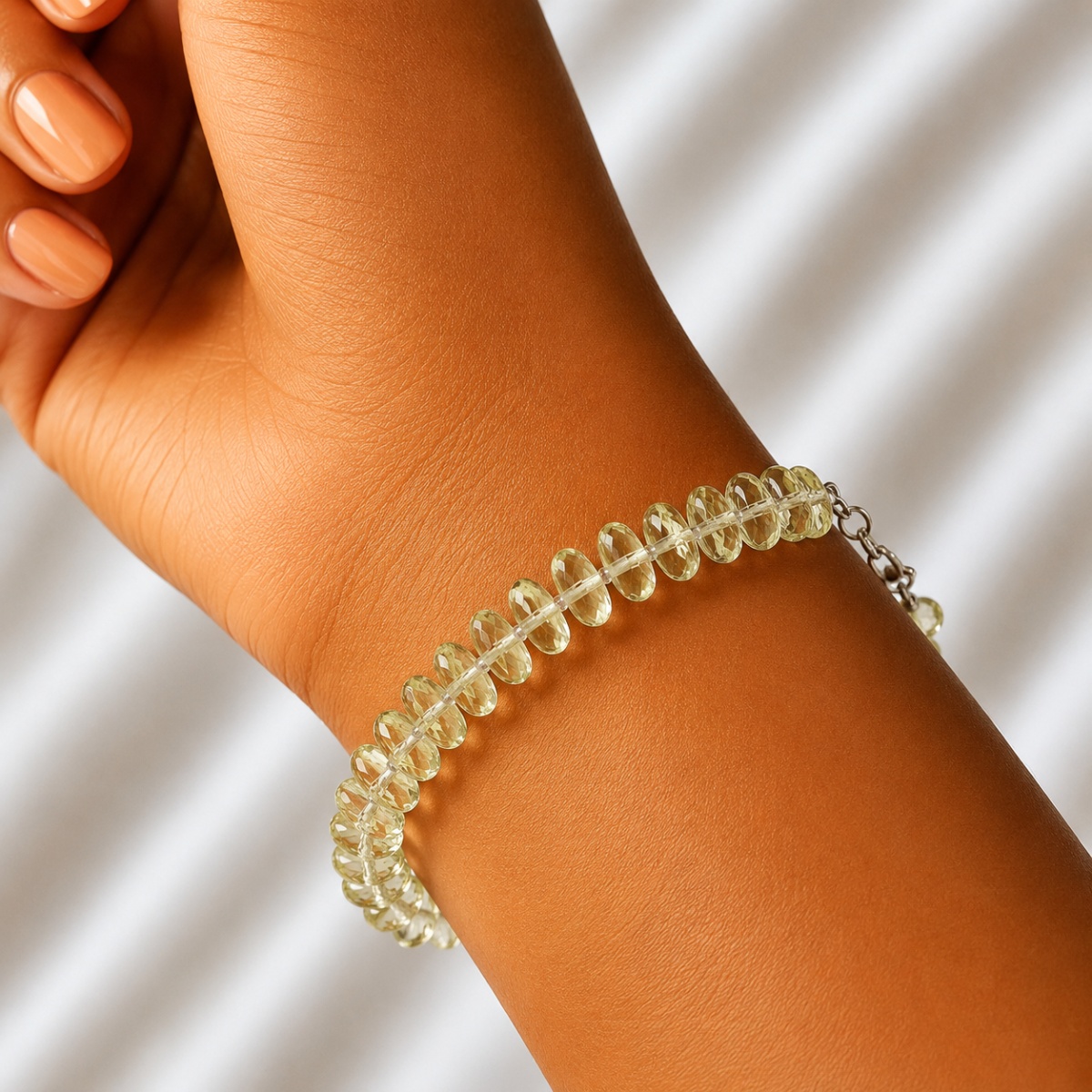 Lemon Quartz Bati Faceted Big Bracelet-Shubhanjali Store (2) lemon quartz bati faceted big bracelet