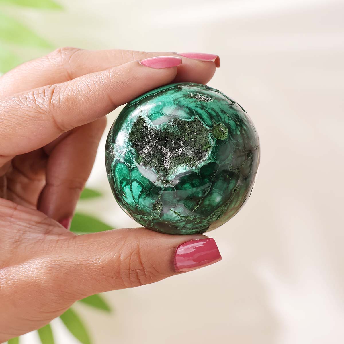 Malachite Druzy Ball (8)