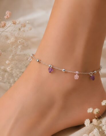 mental peace & calmness chain anklet