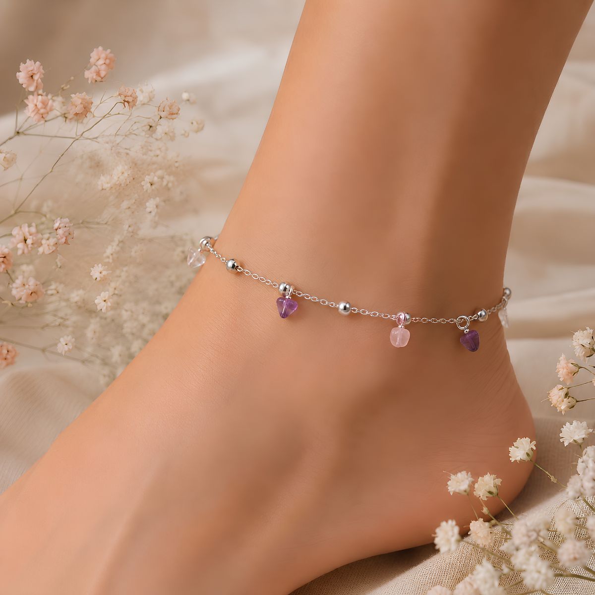 Mental Peace & Calmness Chain Anklet
