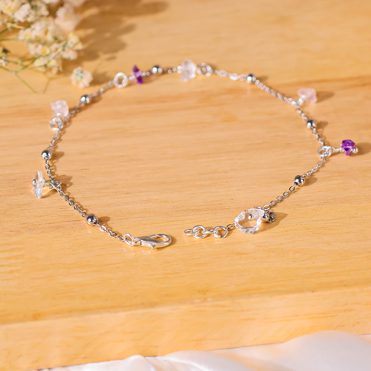 Mental Peace Calmness Chain Anklet-SHubhanjali Store (2) mental peace & calmness chain anklet