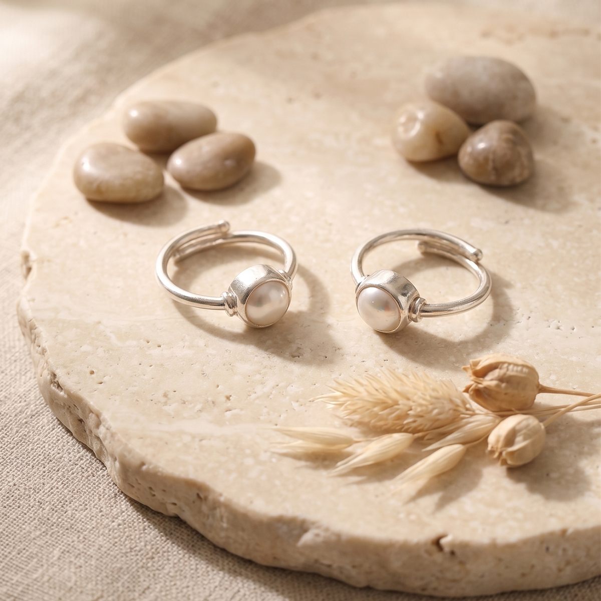 Mother Of Pearl Ring SIlver-Shubhanjali Store (1) mother of pearl ring silver