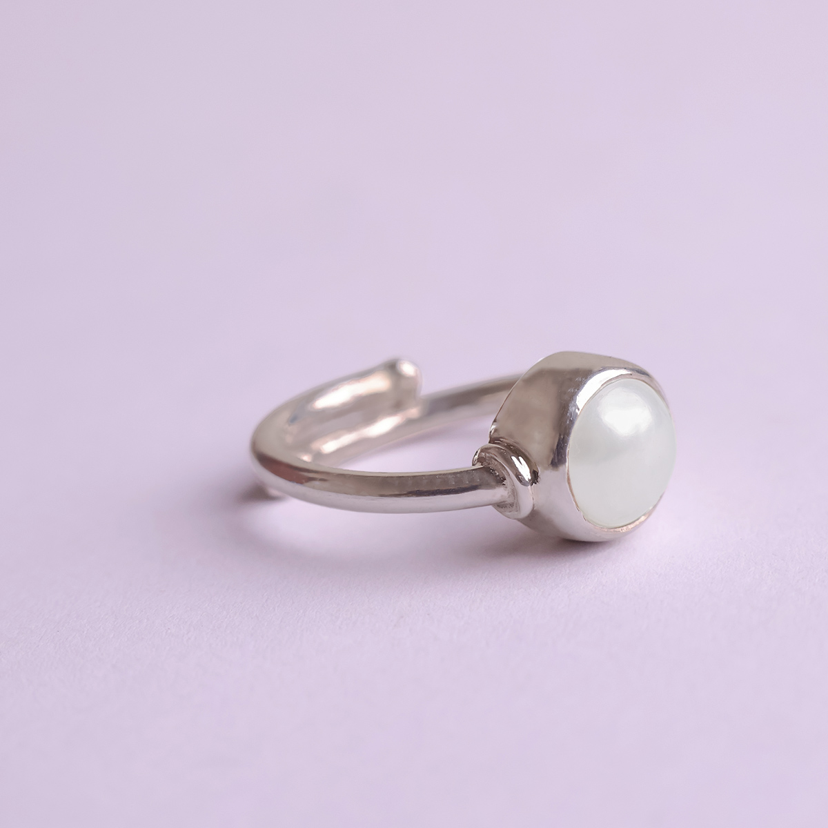 Mother Of Pearl Ring SIlver-Shubhanjali Store (3) mother of pearl ring silver