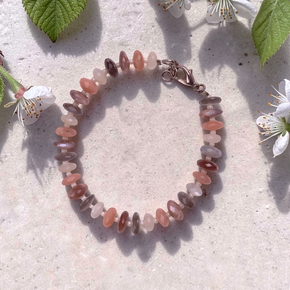 Multi Moonstone Bati Faceted Big Bracelet-Shubhanjal Store (3) multi moonstone bati faceted big bracelet