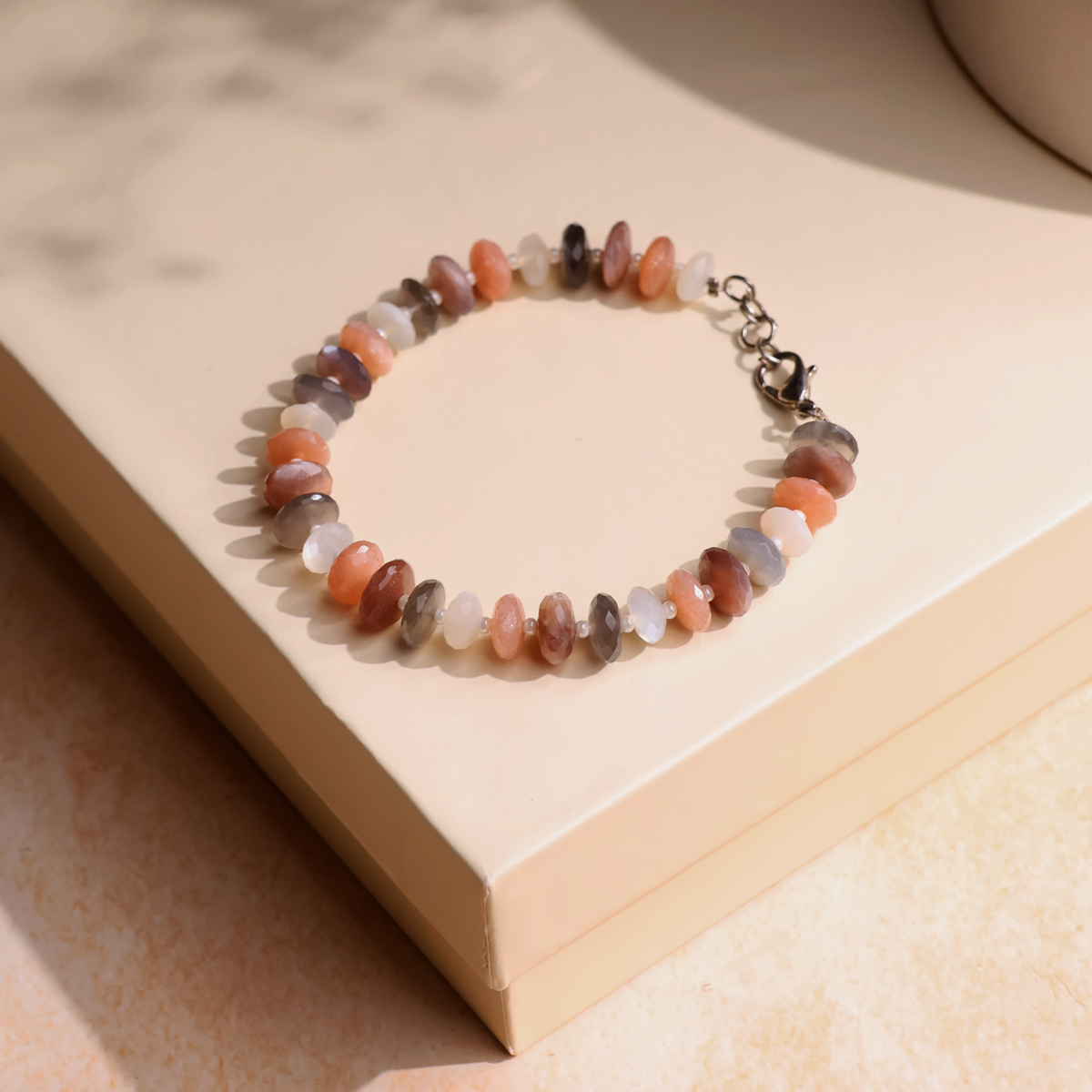 Multi Moonstone Bati Faceted Big Bracelet-Shubhanjal Store (4) multi moonstone bati faceted big bracelet