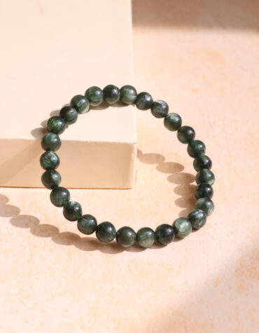 natural seraphinite bracelet 7 mm