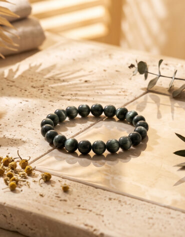 natural seraphinite bracelet 7 mm