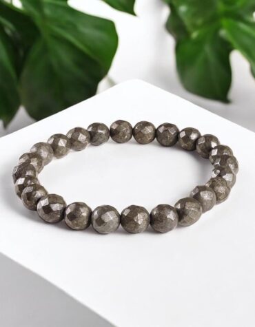 Pyrite Faceted Bracelet-Shubhanjali Store