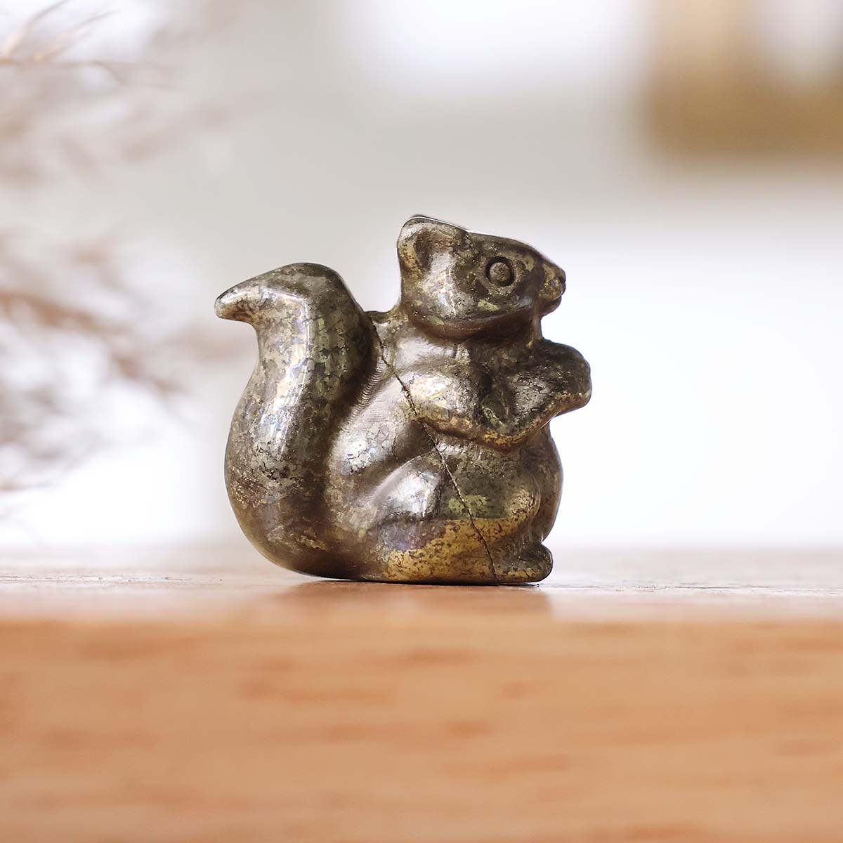 Pyrite Squirrel 1 Inch (5)