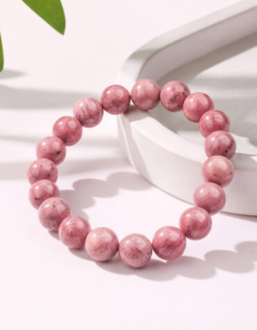 rhodochrosite bracelet 10 mm