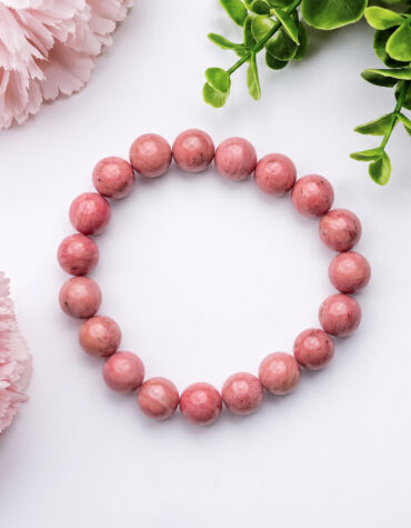 rhodochrosite bracelet 10 mm